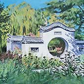 Porte du jardin japonnais